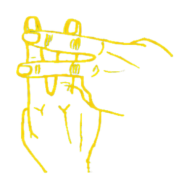 Gesture meaning an active special role