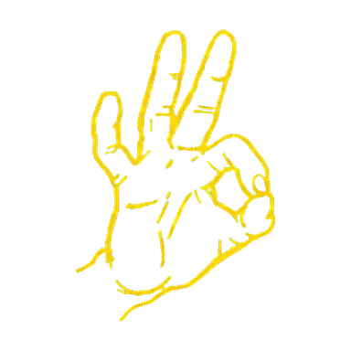 OK hand gesture meaning Sheriff