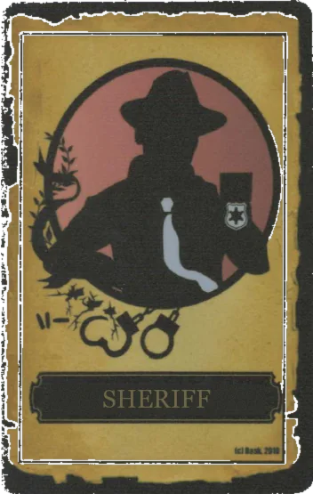 Sheriff role card